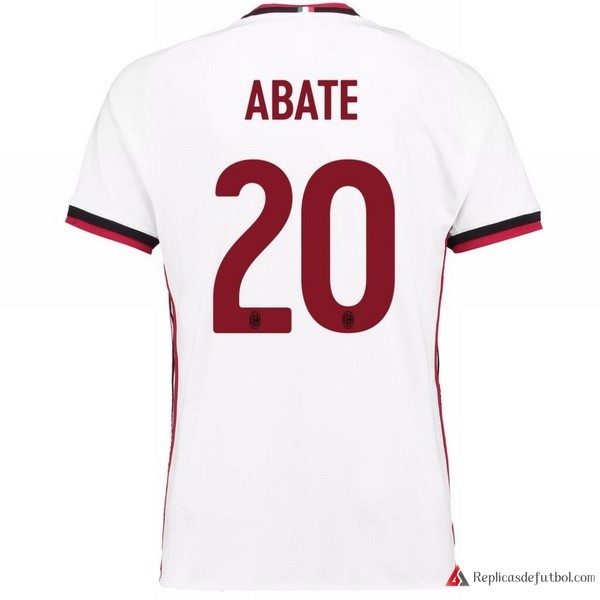 Camiseta Milan Segunda equipación Abate 2017-2018
